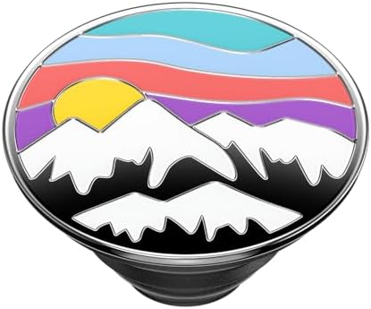 Mag Safe-Compatible Pop Socket Phone Grip – Unique Horchata Design with Versatile Adapter Ring for Effortless Wireless Charging and One-Handed Use – Stylish and Secure Mobile Accessory for Enhanced Everyday Convenience