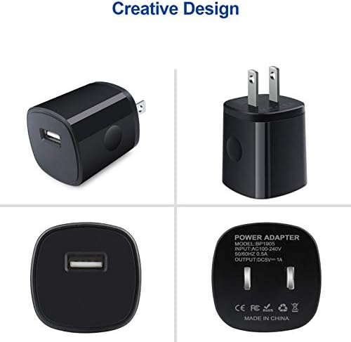 Ultra-Fast Wall Charger A35 Galaxy Cube: 6 FT Braided USB-C Power Cord for Samsung Galaxy A Series & S Series – 3-Pack with Enhanced Compatibility & Safety Features