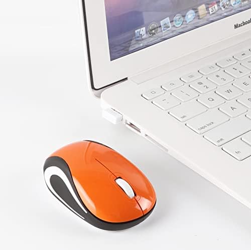 Charming Wireless Mini Mouse – Adorable Portable USB Optical Mouse for Laptops and Kids – Compact 1000 DPI Cordless Design in Fun Purple – Ideal Travel Companion and Perfect Gift for Young Tech Enthusiasts