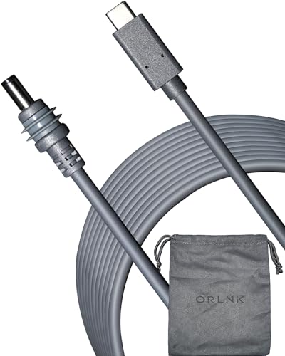 ORLN’K Starlink Mini Cable: 9.8 FT USB C to DC Power Cable with E-Marker Chip, Waterproof 18 AWG Design for 100 W Power Banks and PD Chargers – Superior Durability and Enhanced Charging Speed for Outdoor and Home Use