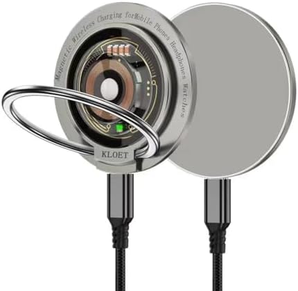 KLOET 3-in-1 Magnetic Wireless Charging Stand – 20 W Fast Charger for Phones, Headphones & Smartwatches in Sleek Titanium Black – Ultimate Device Compatibility & Clutter-Free Convenience KLOET 3-in-1 Magnetic Wireless Charging Stand – 20 W Fast Charger for Phones, Headphones & Smartwatches in Sleek Titanium Black – Ultimate Device Compatibility & Clutter-Free Convenience