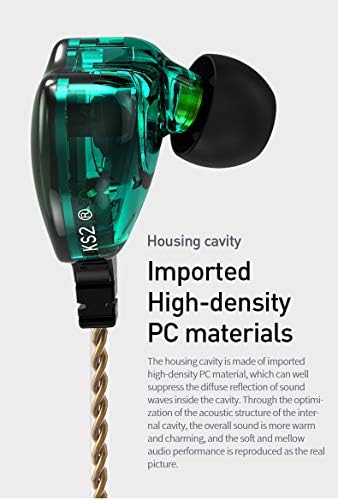 Transform Your Sound Journey with keephifi KBEAR Flash Hi-Fi Earphones – Premium Dual Driver Hybrid In-Ear Monitors in Stunning CNC Aluminum Alloy, Featuring Detachable 2 PIN-C Cable for Customization and Ergonomic Comfort for Extended Listening Sessions (Purple, Without Mic)