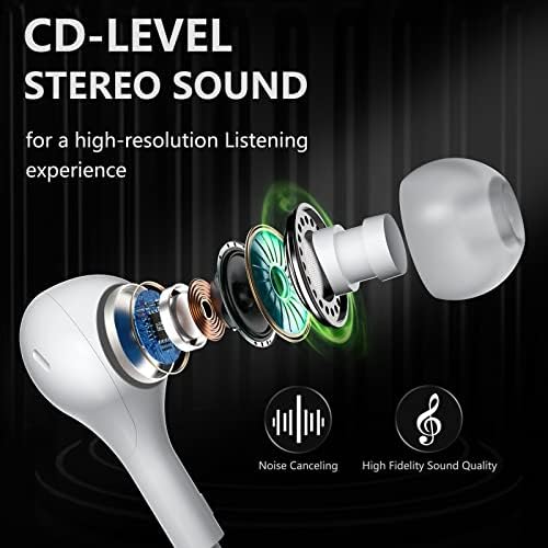 Elevate Your Sound Experience with Jelanry’s Advanced Bluetooth Neckband Headphones – Premium Noise Cancelling Earbuds for Samsung S24/S23 FE & i Phone 16/15 Pro Max – Lightweight, Magnetic In-Ear Design for Ultimate Comfort & Immersive Stereo Audio – Perfect for Active Lifestyles & Seamless Connectivity