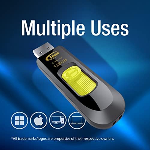 Maximize Your Data Storage with TEAMGROUP C145 64 GB USB Flash Drive 5-Pack – High-Speed USB 3.2 Gen 1 Memory Sticks for Effortless File Transfers, Ideal for Home and Office Use, Durable and Portable External Storage Solution