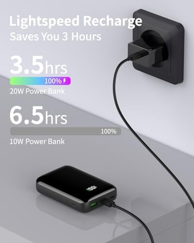 10000 m Ah Portable Power Bank for Heated Clothing – 5 V 2 A Fast Charging Battery Pack with LED Display for Vests, Jackets, Blankets, and Stadium Seats – Ultimate Solution for Cold Weather Comfort and Outdoor Adventures