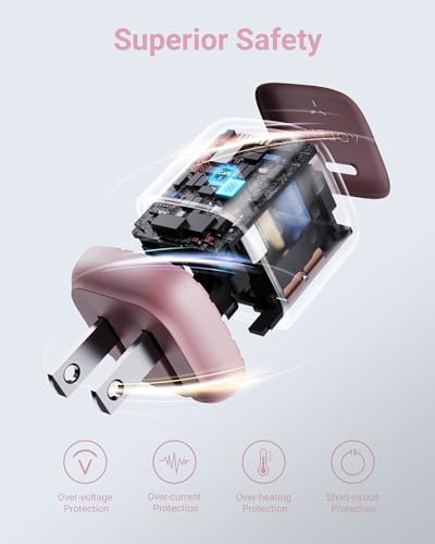 VOLTME 30 W Ga N USB-C Fast Charger – Ultra-Slim, Travel-Friendly Wall Adapter for i Phone 15/14/13/12/11 Pro Max & Galaxy S24/S23/S22/S21 – Compact Power Solution for i Pad Pro & Pixel Devices with Foldable Design for On-the-Go Charging Efficiency