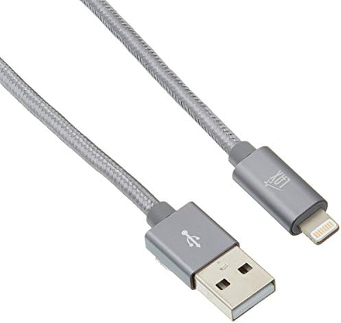 LAX MFi Certified Lightning Cable for i Phone & i Pad – 6 ft Durable Braided USB Cord with Fast Charging Capability for Enhanced Performance and Compatibility Across All Devices