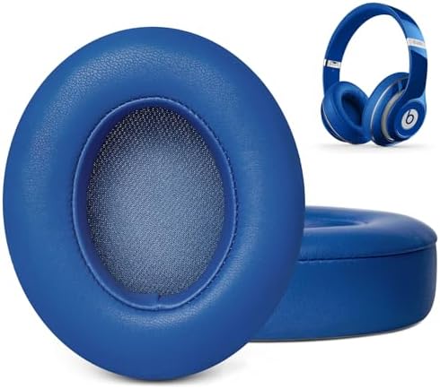 GVOEARS Premium Replacement Ear Pads for Beats Studio 2 & 3 – Ultra-Comfort Memory Foam Cushions with Strong 3 M Adhesive for Reliable Fit – Titanium Grey – Revitalize Your Audio Experience with Enhanced Noise Isolation and Seamless Compatibility