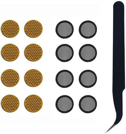 Upgrade Your Skullcandy Audio with Premium Dust Filter Mesh Replacement – 8 Pairs of Enhanced Ear Tips for Rail ANC, Dime Series, Push Active, Grind Fuel & Jib True 2 – Superior Protection & Effortless Installation for Unmatched Sound Clarity and Comfort