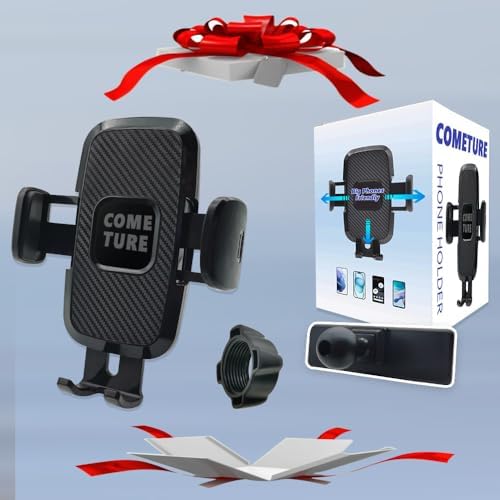 COMETURE Volkswagen Tiguan Phone Holder Mount (2009-2017) – Adjustable Car Cradle for Seamless Navigation and Enhanced Driving Safety with 360-Degree Rotation and Tool-Free Installation