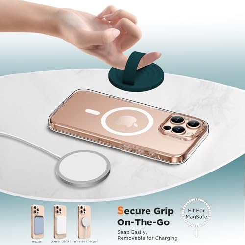 Revolutionary Magnetic Phone Ring Grip Holder – Ergonomic Silicone Finger Loop for i Phone Pro Max/Plus, 12/13/14/15/16 Series – Compatible with Mag Safe – Oat Color Enhances Aesthetics and Comfort – 360-Degree Rotation for Effortless Use – Secure Your Device with Style and Stability – Essential Smartphone Accessory for Unmatched Usability and Convenience