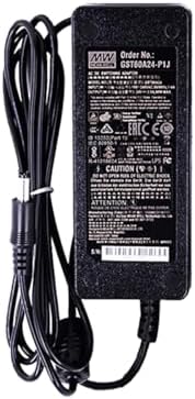 High-Efficiency 60 W Industrial Desktop Power Adapter – 24 V, 2.5 A AC Supply for Optimized Device Functionality – Torq Cali Mean Well GST60 A24-P1 J with Superior Safety Features and Compact Design for Enhanced Energy Efficiency and Performance Stability