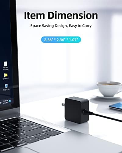 High-Speed 45 W Lenova Laptop Charger with 7.5 FT UL Certified Cord – Ultimate Compatibility and Safety for ADL45 WCC, PA-1450-55, GX20 Series and More – Reliable Power Adapter with 30-Day Hassle-Free Returns and 12-Month Warranty