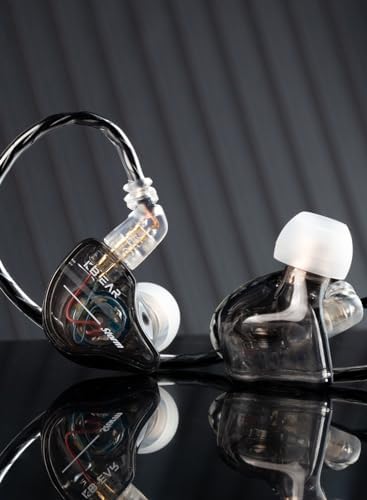 Unleash Superior Sound Quality with KBEAR Storm In-Ear Monitors – High-Fidelity 10 mm Dynamic Driver Earbuds in Stunning Purple for Musicians and Audiophiles – Ideal for Studio Use and Live Performances with Unmatched Comfort and Clarity