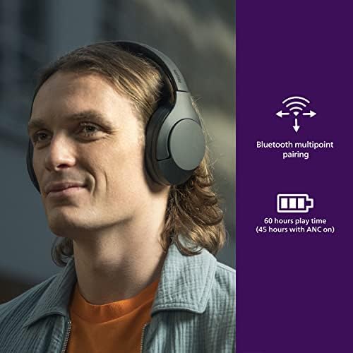 Immerse Yourself in Premium Sound with Philips H8506 Over-Ear Bluetooth Headphones | Unmatched Noise Cancellation & 60-Hour Battery Life | Ultra-Lightweight Comfort with Plush Ear Cushions | Dual Device Connectivity for Seamless Listening | Hi-Res Audio Quality in Sleek Black Finish | Perfect for Audiophiles and Everyday Use