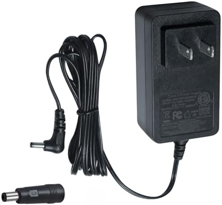 Universal 12 V 2 A AC Power Adapter with 5 ft Cord – High-Efficiency Charger for Diverse Electronic Devices – Dual Connector Compatibility (3.5 mm x 1.35 mm & 5.5 mm x 2.5 mm) – Global Input Voltage 100 V-240 V – Enhanced Safety Features for Optimal Device Performance – Ideal Power Supply Solution for Home and Office Use