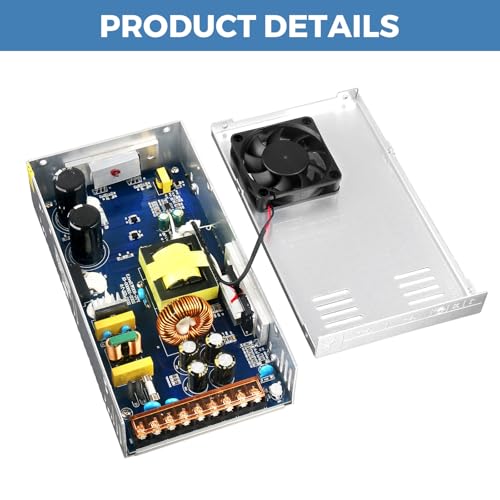 Universal 24 V 10 A AC/DC Power Supply Adapter – 240 W High-Efficiency Switching Converter for LED Lighting & CCTV Systems – Superior Voltage Stability with Advanced Safety Features for Secure Device Performance