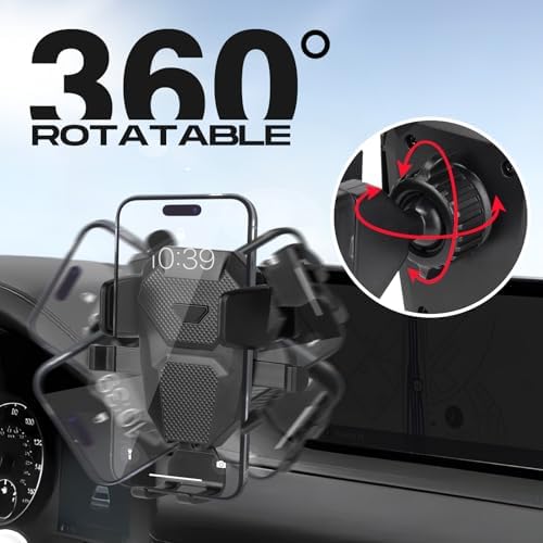 Elevate Your Driving with the Premium Air Vent Phone Mount for 2021-2025 Genesis GV80 – Adjustable Hands-Free Holder for 10.25-Inch Screens, Ultra-Stable Design for Safe Navigation and Enhanced Smartphone Compatibility