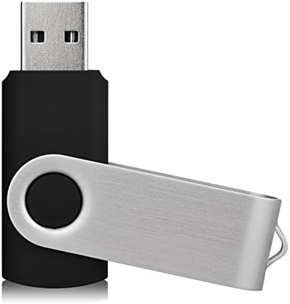 JUANWE 10-Pack 2 GB USB Flash Drives – Reliable Portable Memory with 360° Swivel Design for Effortless Data Management – Ideal for Computers, Cars & On-the-Go Storage – Durable USB 2.0 Thumb Drives for Quick File Transfers and Backup Solutions