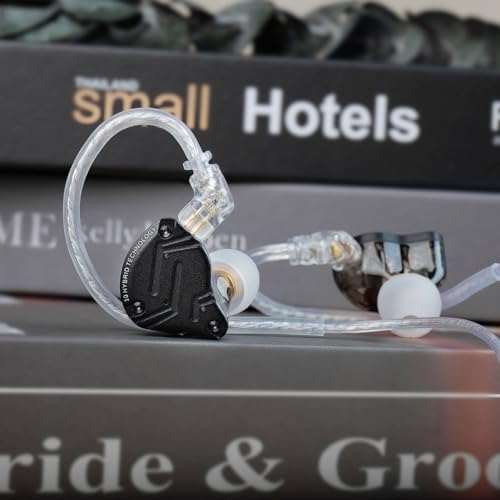 Revolutionize Your Audio Journey with keephifi KZ ZS10 Pro IEM Earphones – Featuring 4 Balanced Armature & 1 Dynamic Driver for Superior Sound Clarity, Durable Stainless Steel Design, and Detachable 2-Pin Cable – Striking Purple Finish with Integrated Mic for Effortless Communication – Noise-Isolating In-Ear Headphones for Unmatched Comfort and Versatile Device Compatibility