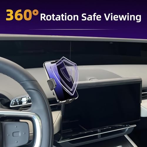 Premium Adjustable Car Phone Mount for Lincoln Nautilus 2024-2025 – Tailored 11.1-Inch Screen Compatibility, 360-Degree Cradle for 4-7 Inch Smartphones, Superior Stability & Hassle-Free Installation for Safe Hands-Free Driving Accessory