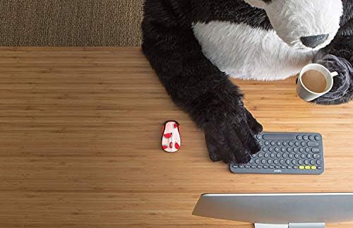 Logitech M325 Wireless Mouse in Cocktail Design – Ergonomic Comfort and Precision Tracking for All Operating Systems, Long Battery Life Up to 18 Months, Perfect for Travel and Home Office Setup