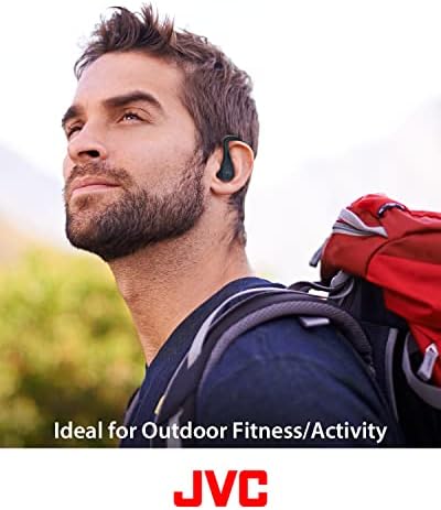 JVC Sport True Wireless Earbuds – Featherlight Bluetooth 5.1 Headphones with 30-Hour Playtime, IPX5 Sweatproof Design, and High-Performance Neodymium Drivers for Crystal-Clear Sound – Ideal for Fitness Enthusiasts and Continuous Listening