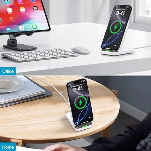HOOTEK 2-Pack Multi-Port USB Wall Charger – 4.8 A Fast Charging Cube for i Phone and Samsung Galaxy Devices – Compact Travel Adapter with Enhanced Compatibility and Safety Features for Rapid Device Charging