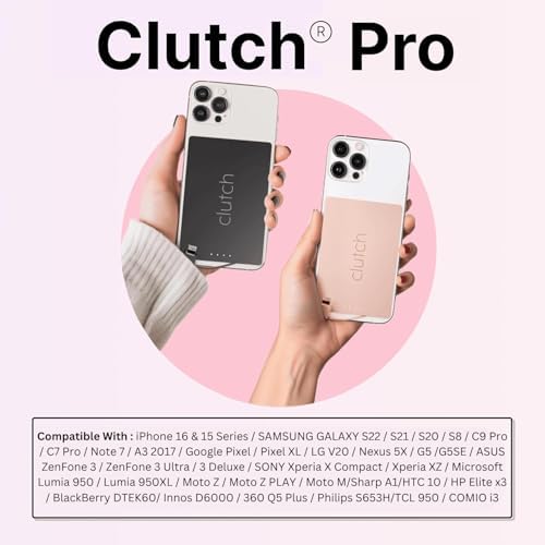Clutch Pro USB-C Portable Charger: Magnetic Power Bank for i Phone 15 & Android – 5000 m Ah Battery, TSA Approved Travel Charger, Ultra-Lightweight Design with Built-in Cable for Effortless Connectivity – Perfect for On-the-Go Charging
