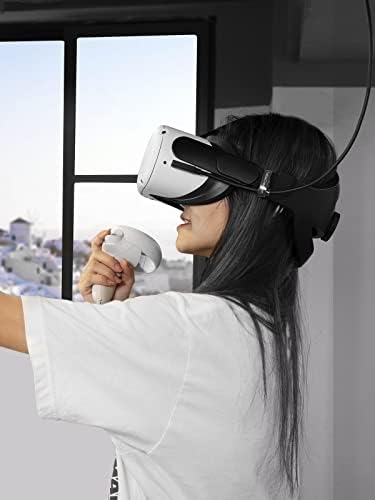 High-Speed 16 FT USB to USB C 3.1 Link Cable for Meta Quest Pro/Quest3/Quest2/Pico4 – Ultimate VR Headset Accessory for Uninterrupted Gaming and Seamless Data Transfer Up to 5 Gbps, Perfect for Tech Enthusiasts and Gamers Seeking Enhanced Mobility and Performance