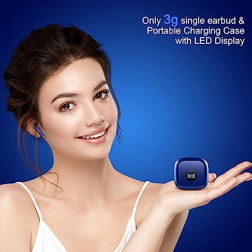 Unleash Premium Sound with Jxrev 2025 Wireless Earbuds – Advanced Bluetooth 5.4 Tech for Effortless Connectivity, Hi-Fi Stereo Audio for Unmatched Clarity, IP7 Waterproof Design for Ultimate Protection, 40-Hour Playtime for All-Day Listening, Enhanced 4-Mic Noise Cancellation for Crystal-Clear Calls, LED Battery Life Indicator for Convenience, Perfect for Active Lifestyles and Daily Use