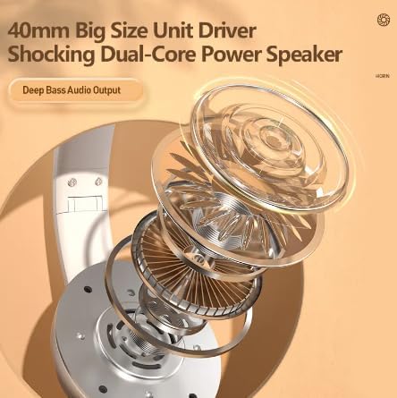 MTH Advanced Bluetooth Over-Ear Headphones – Exceptional Wireless Sound Quality with Superior Active Noise Cancellation, Travel-Friendly Foldable Design, and User-Friendly Controls for Ultimate Comfort and Connectivity