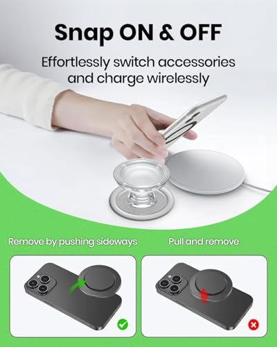 Sleek Pink Magnetic Silicone Suction Cup Phone Mount – Effortless Hands-Free Support for Selfies & Videos, Durable Grip, One-Touch Operation, Lightweight & Versatile Design for All Phone Models