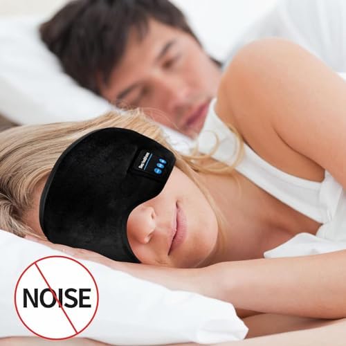 Adjustable Wireless Sports Headband with Integrated Speakers – Optimal Comfort for Active Lifestyles, Yoga, and Rest – Long-Lasting Battery Life & Broad Device Compatibility for Ultimate Freedom