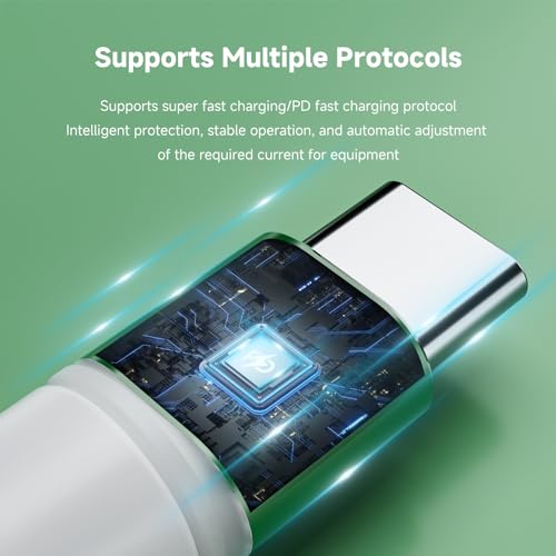 Elevate Your Charging Experience with the 3.3 ft Versatile USB-C Fast Charging Cable – 60 W Power Delivery, 360° Rotating Design for Effortless Connectivity, and Robust Durability for Seamless Data Transfer and Device Compatibility