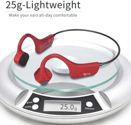 Revolutionary Waterproof Bone Conduction Bluetooth Earbuds – Open-Ear Design Perfect for Active Lifestyles with Youth Whisper Technology and Integrated Microphone for Superior Sound Clarity and Effortless Hands-Free Calls