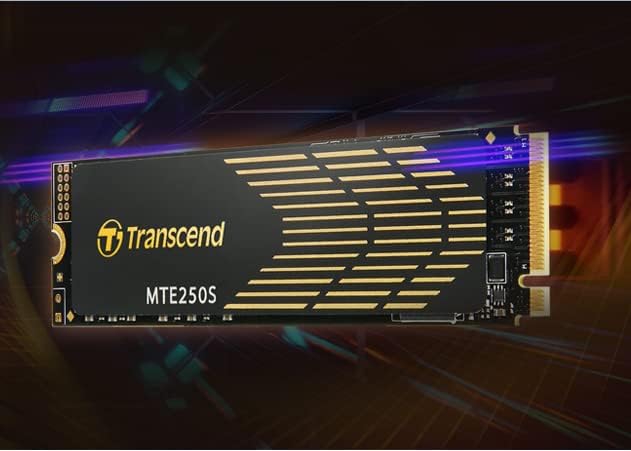 Elevate Your Computing Experience with the Transcend 256 GB M.2 2280 SSD – Achieve Lightning-Fast Speeds of Up to 1,600 MB/s for Seamless Gaming and Multitasking, Featuring PCIe NVMe Gen3 x4 Compatibility, 3 D TLC NAND Technology for Enhanced Durability, and Intelligent LDPC Error Correction for Unmatched Data Integrity. Perfect Upgrade for Ultrabooks, Laptops, and Desktops!
