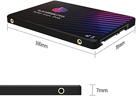 Transform Your Computing with GAMERKING 120 GB m SATA SSD – Lightning-Fast Internal Solid State Drive for Desktops and Laptops, SATA III 6 Gb/s for Superior Speed and Reliability