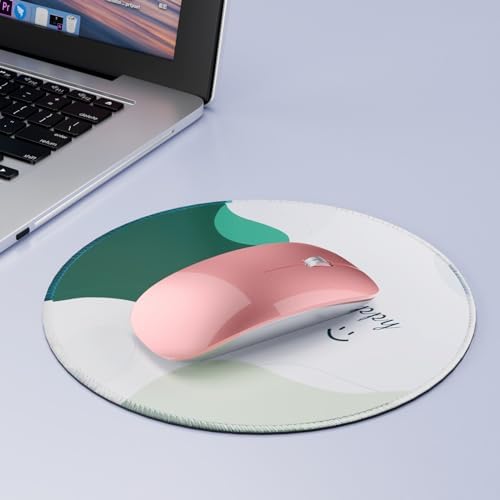 Elevate Your Computing with the Uiosmuph G11 Wireless Mouse – Stylish Purple Slim Design, USB C Rechargeable & Silent Click Technology for Effortless Precision and Comfort on Laptop, Mac, and PC