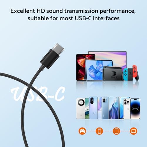 Universal USB-C Noise-Isolating In-Ear Earbuds – 3-Pack with Built-in Microphone for i Phone 15/16, i Pad & Android Devices – Immerse Yourself in High-Fidelity Sound with Ergonomic Comfort for Everyday Use and Seamless Compatibility