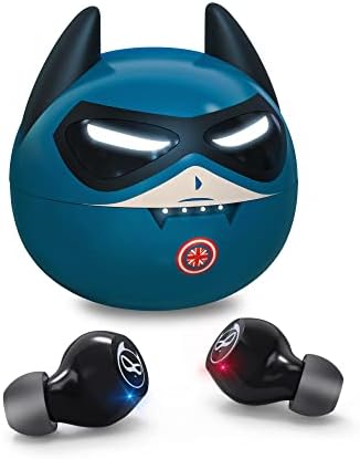 Adorable Kids’ Wireless Earbuds with Bluetooth 5.0 – Waterproof Sport Stereo Earphones for Seamless Connectivity and Enhanced Audio Experience – Perfect for Music, Gaming, and Learning on i Phone/Android – Fun, Durable Design with Noise Reduction and Built-in Mic