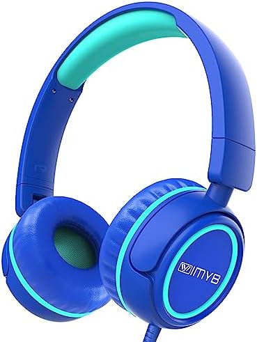 Ultimate Comfort V1 Kids Wired Stereo Headphones – Adjustable, Foldable, and Tangle-Free On-Ear Design in Vibrant Pink – Perfect for School, Travel, and Leisure with i Pads, Tablets, and Phones – Engaging Sound Experience Designed for Young Listeners – Ideal for Boys and Girls