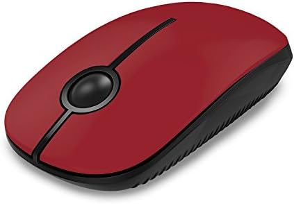Sleek Vssoplor Wireless Mouse – Ultra-Slim Silent Optical Companion for Laptops & PCs | 2.4 GHz Nano Receiver, Perfect for Quiet Workspaces & Travel | Enhanced Compatibility for Windows, Mac & Linux