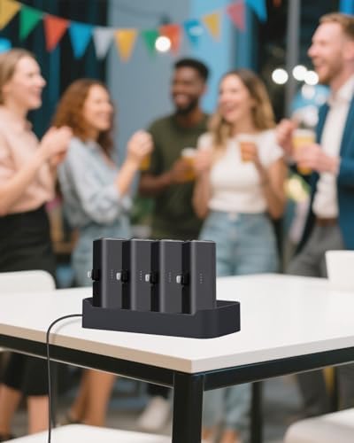 Doohoeek 4-Port Charging Station Dock for Anker Nano Power Banks (Models A1653 & A1645) – Fast, Safe, and Compact Home Charging Hub with Auto Shutoff Feature for Multi-Device Households – Ultimate Power Management Solution