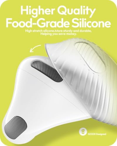 Translucent Silicone Ear Tips Covers for Air Pods 4 – 3 Pairs of Anti-Slip Sport Accessories for Optimal Comfort, Scratch Resistance & Secure Fit – Elevate Your Audio Experience with Premium Earbud Protection