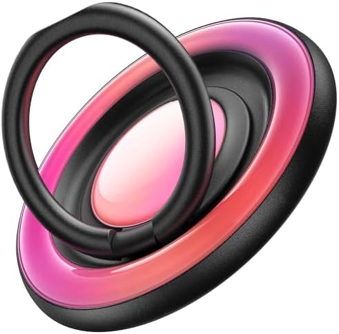 Transform Your Mobile Experience with the TORRAS 360° Fidget Spinner Magnetic Phone Grip Ring Holder – Ultimate Kickstand & Secure Grip for i Phone 16/15/14/13/12 Pro/Max, Samsung Galaxy, & Google Devices, Chic Purple Design, Enhanced Compatibility for Effortless Use
