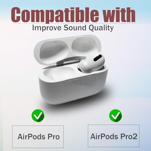 Ultimate Comfort Memory Foam Ear Tips for Air Pods Pro & Pro 2 – 4 Sizes (L/M/S/XS) with Handy Storage Case – Superior Noise Isolation Replacement Earbud Accessories in Elegant Black for Enhanced Listening Experience