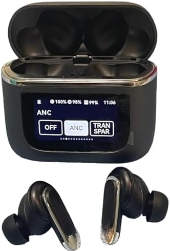 Revolutionize Your Sound Experience with Advanced ENC Wireless Earbuds: Premium Noise-Cancellation, V8 Chip for Stellar Connectivity, IPX7 Waterproof Protection, Touchscreen Controls, and Effortless Compatibility with Android & i OS Devices – Ideal for Fitness Enthusiasts and Busy Lifestyles