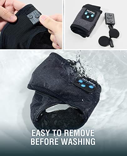 Perytong Wireless Bluetooth Sports Headband Headphones – Ultimate Comfort & Crystal-Clear Sound for Sleep, Yoga & Jogging – Perfect for Insomnia Relief, Meditation, and Easy Device Pairing