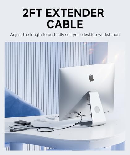 Revolutionize Your Connectivity with the Aceele 10 Gbps USB C Hub Splitter – Ultimate 4-Port Adapter Featuring Dual USB-A 3.2 & USB-C 3.2 for Mac Book Pro, i Mac, i Pad – High-Efficiency 100 W Power Delivery Charging – Seamless Device Integration for Swift File Transfers and Enhanced Productivity